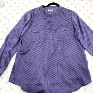 Calvin Klein silk shirt